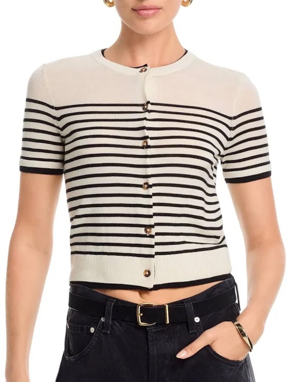 NWT rag & bone Anne Stripe Cardigan